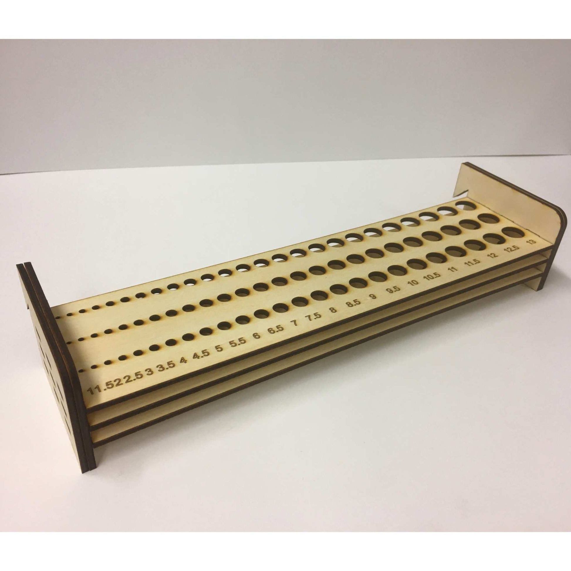 French Cleat Wandhalter für Bohrer, praktische Aufbewahrungslösung für Werkstatt und Werkzeug. www.modellbau.store
