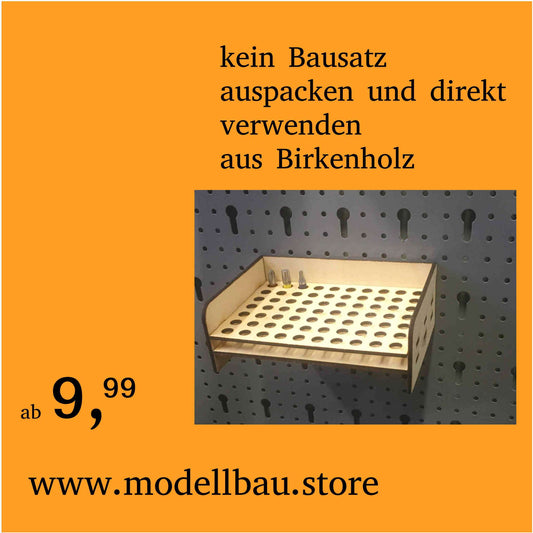 Werkzeughalter für Bits Bithalter für Lochwand Skadis Küpper Pegboard