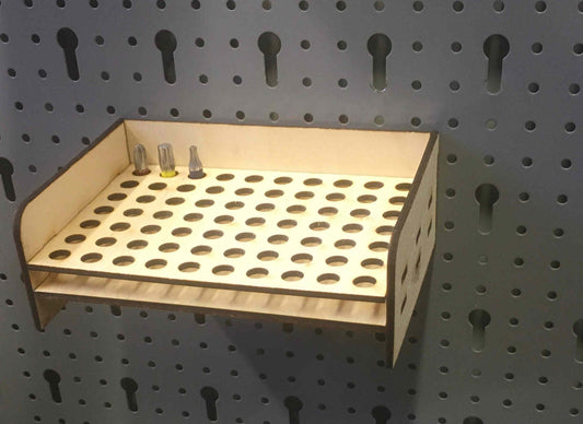 Werkzeughalter für Bits Bithalter für Lochwand Skadis Küpper Pegboard