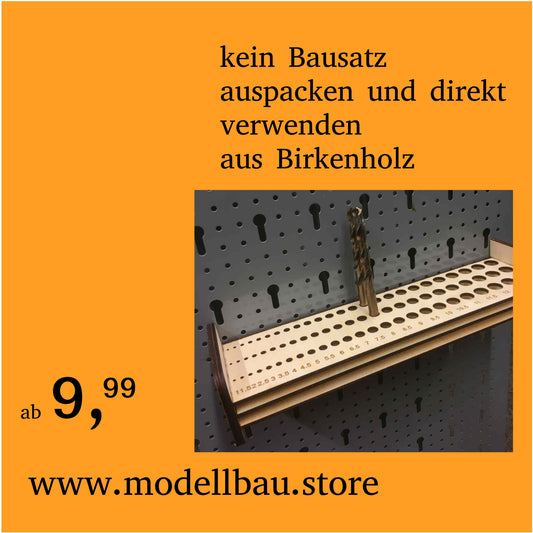 Bohrerhalter für 1-13mm – Passend für Küpper Skadis Lochwand, vielseitig