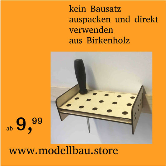 French Cleat Schraubendreherhalter – Praktischer Aufbewahrungshelfer