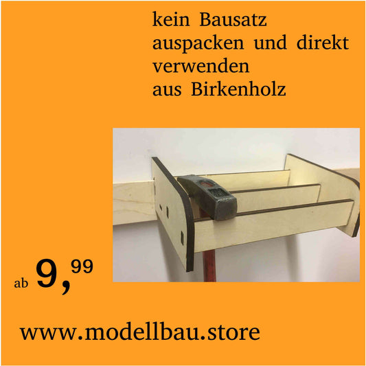 French Cleat Hammerhalter – Praktischer Werkzeughalter aus Sperrholz