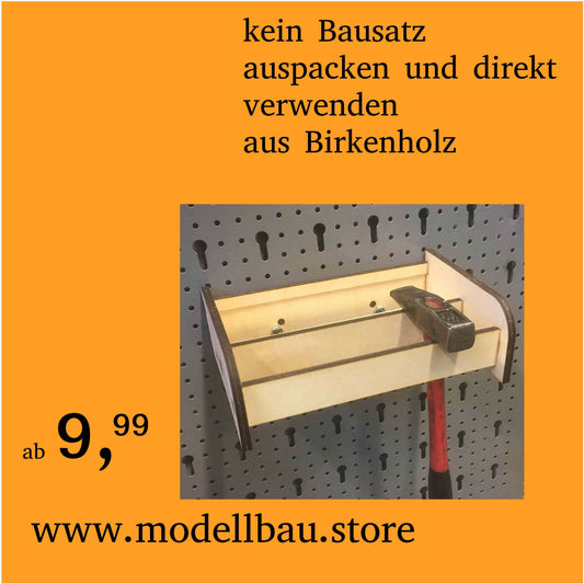 Werkzeughalter für Hammer Hammerhalter für Lochwand Skadis Küpper Pegboard