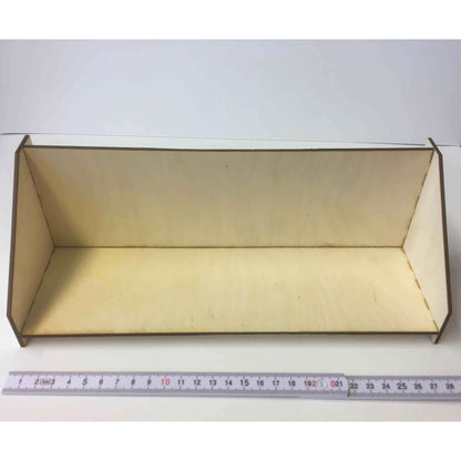 Holzregal für French Cleat Leisten www.modellbau.store