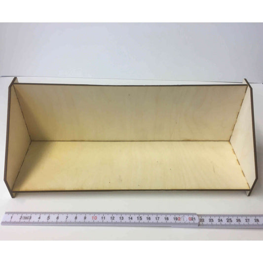 Holzregal für French Cleat Leisten www.modellbau.store