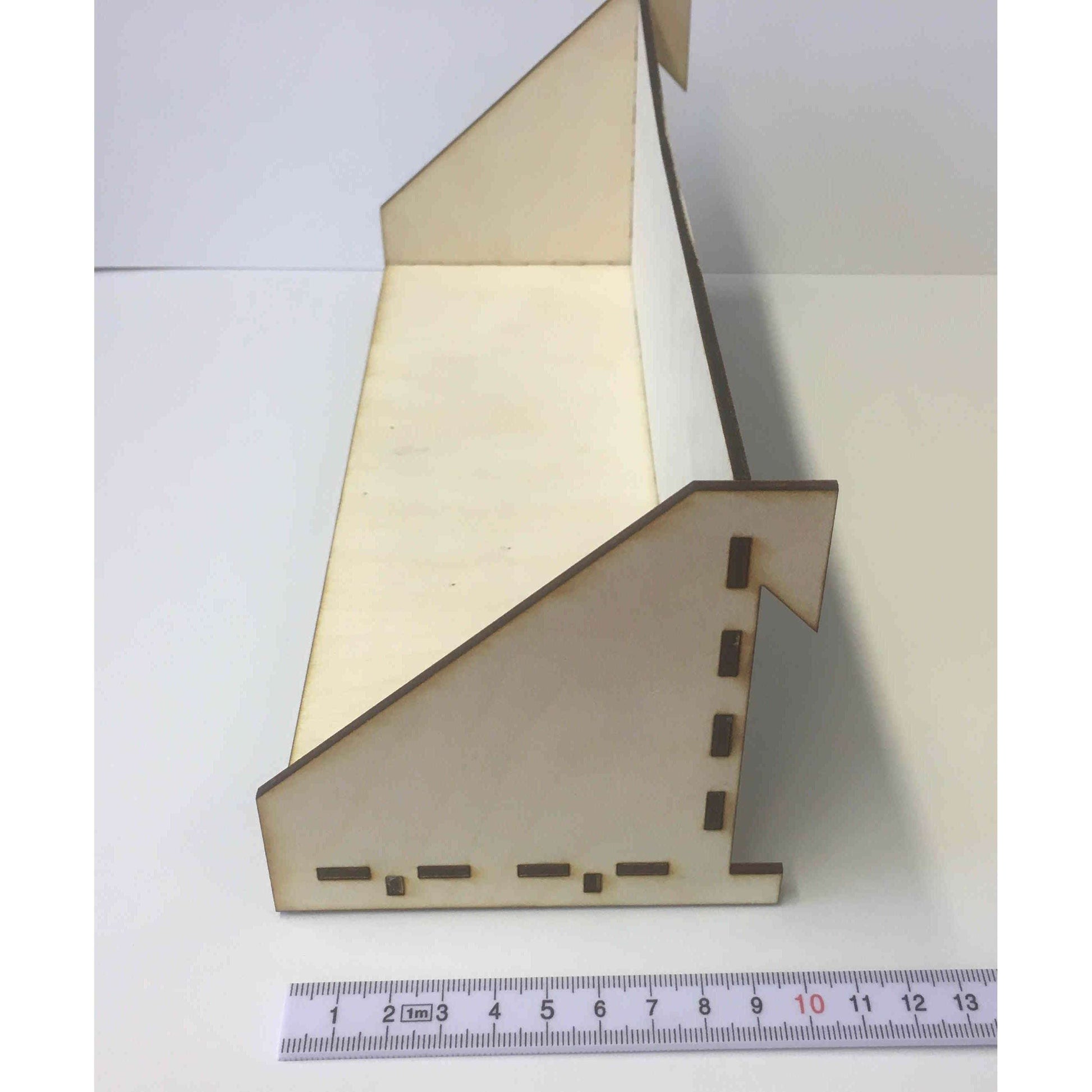 Holzregal für French Cleat Leisten www.modellbau.store