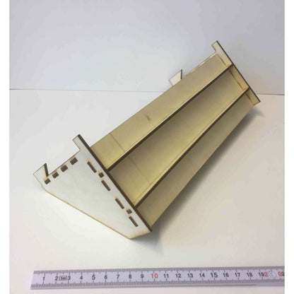 Holzregal für French Cleat Leisten www.modellbau.store