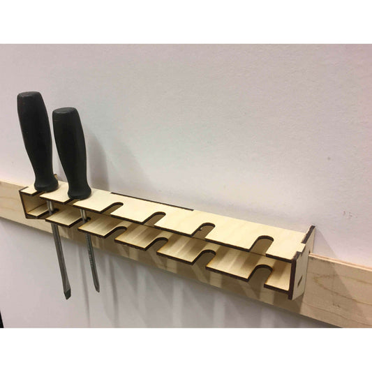 Schraubendreher-Halter für Küpper Skadis Pegboard www.modellbau.store