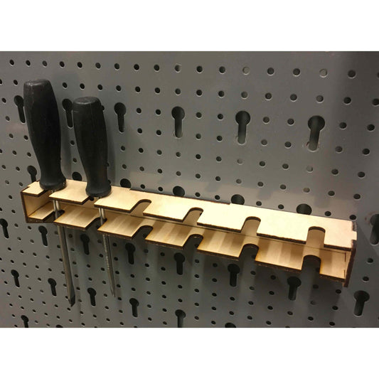 Schraubendreher-Halter für Küpper Skadis Pegboard www.modellbau.store